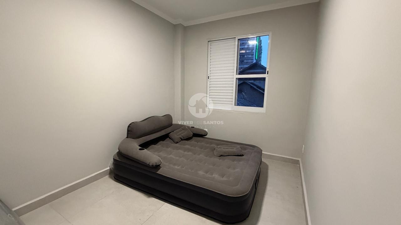 Apartamento Reformado, 2 Dormitórios, Cozinha Planejada e Próximo à Praia no Gonzaga – Santos/SP em Gonzaga, Santos — foto 14