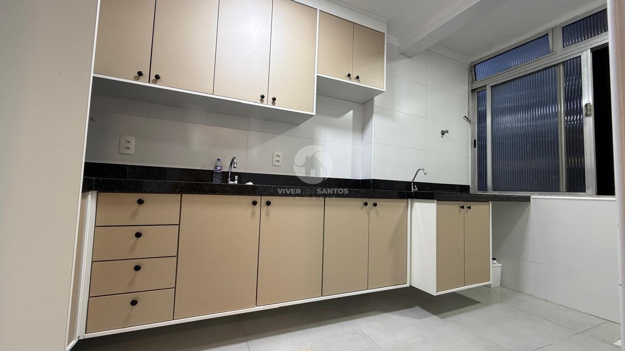 Apartamento Reformado, 2 Dormitórios, Cozinha Planejada e Próximo à Praia no Gonzaga – Santos/SP em Gonzaga, Santos — foto 17