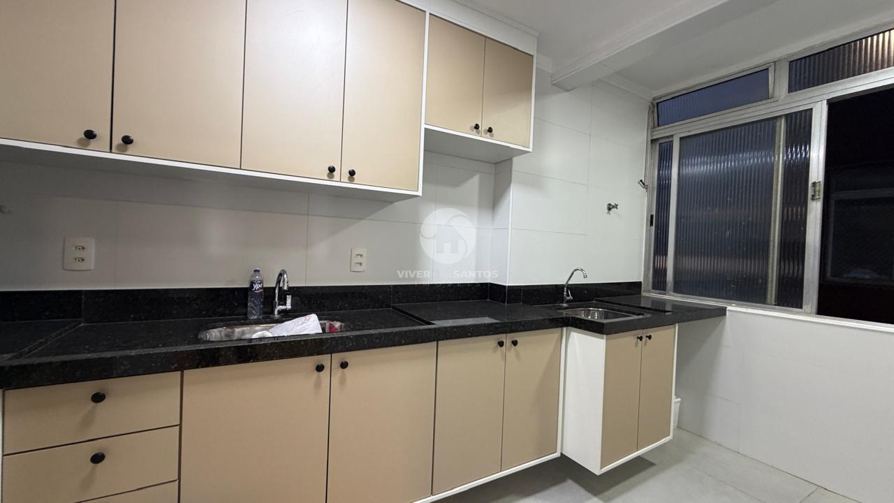 Apartamento Reformado, 2 Dormitórios, Cozinha Planejada e Próximo à Praia no Gonzaga – Santos/SP em Gonzaga, Santos — foto 18