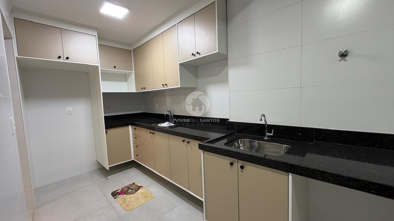 Apartamento Reformado, 2 Dormitórios, Cozinha Planejada e Próximo à Praia no Gonzaga – Santos/SP em Gonzaga, Santos — foto 16