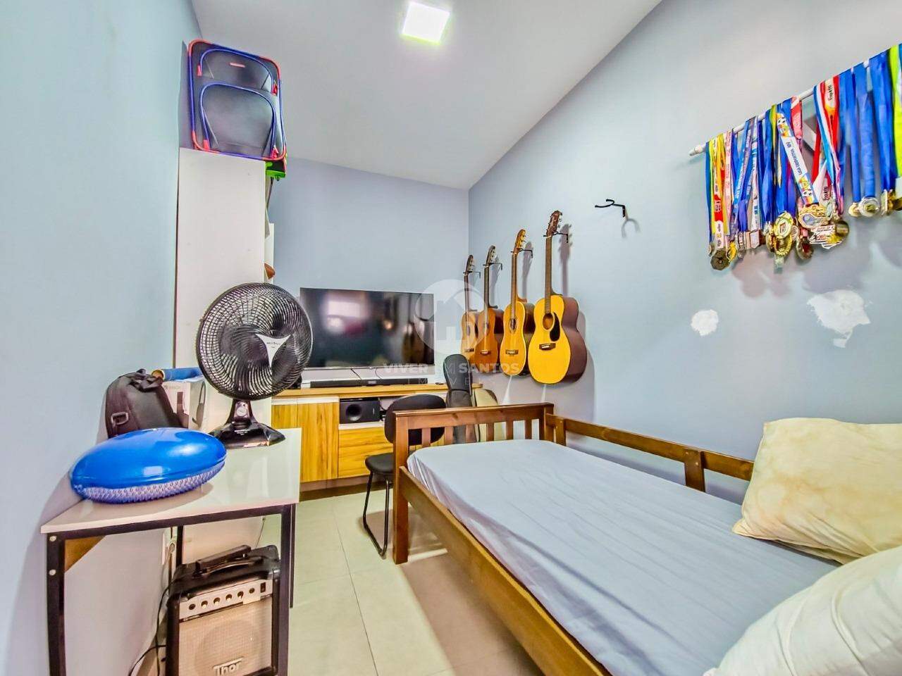 Apartamento 3 Dormitórios, Amplo e Vista Livre - Aparecida Santos SP em Embaré, Santos — foto 11