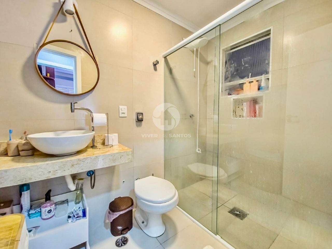 Apartamento 3 Dormitórios, Amplo e Vista Livre - Aparecida Santos SP em Embaré, Santos — foto 18