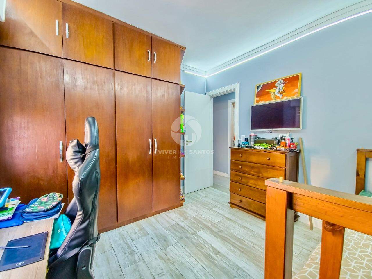Apartamento 3 Dormitórios, Amplo e Vista Livre - Aparecida Santos SP em Embaré, Santos — foto 20