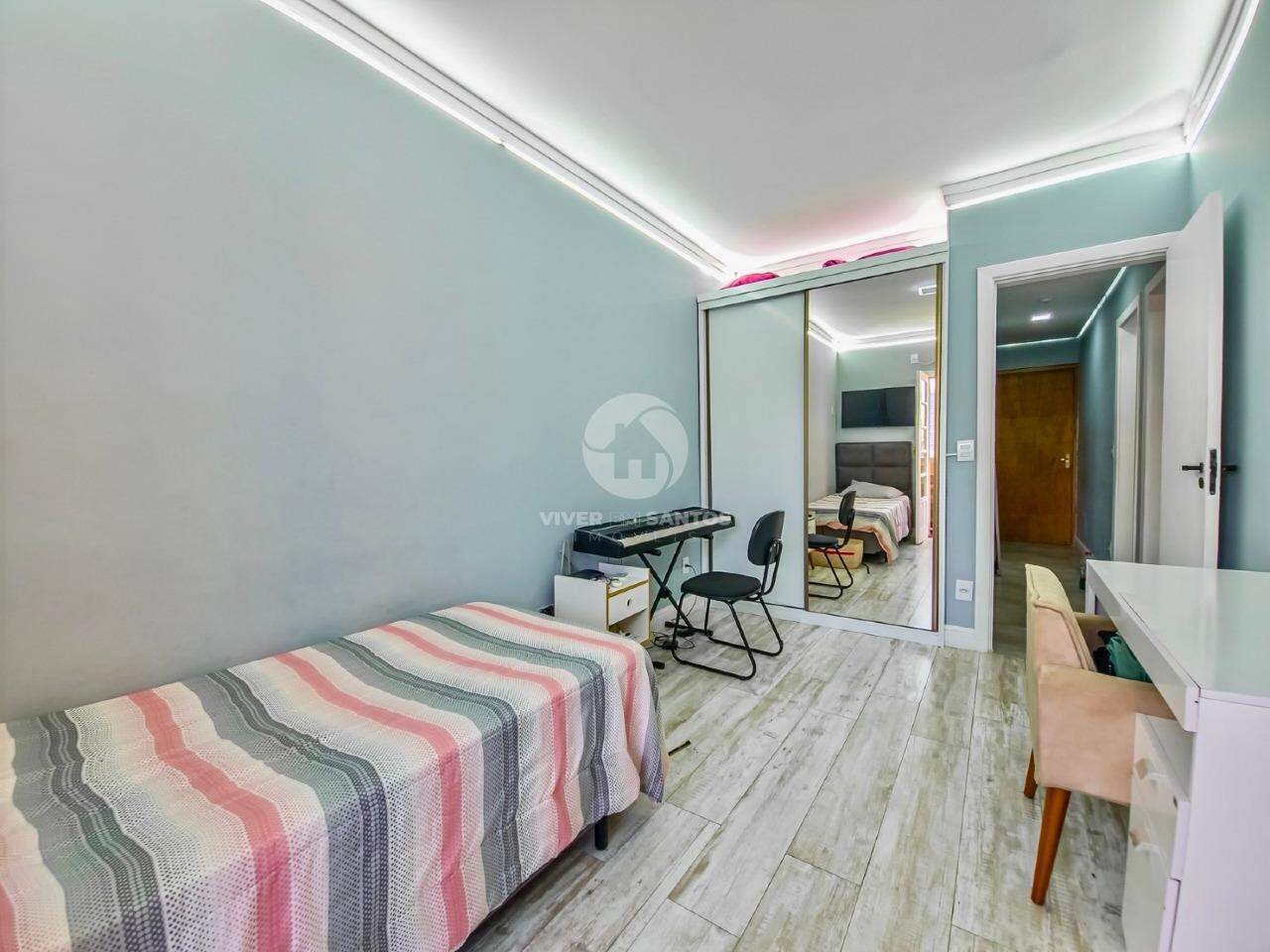 Apartamento 3 Dormitórios, Amplo e Vista Livre - Aparecida Santos SP em Embaré, Santos — foto 21