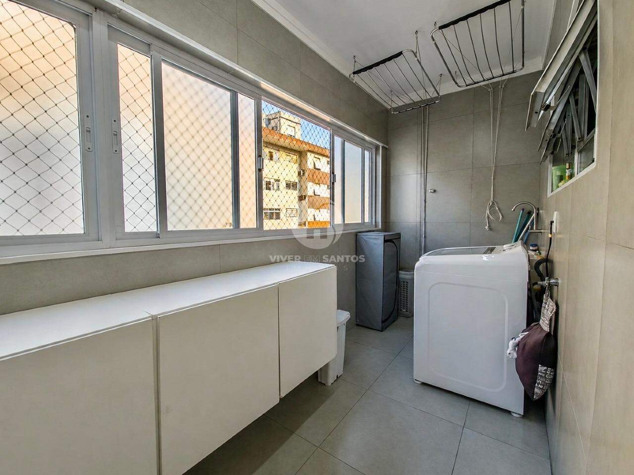 Apartamento 3 Dormitórios, Amplo e Vista Livre - Aparecida Santos SP em Embaré, Santos — foto 26