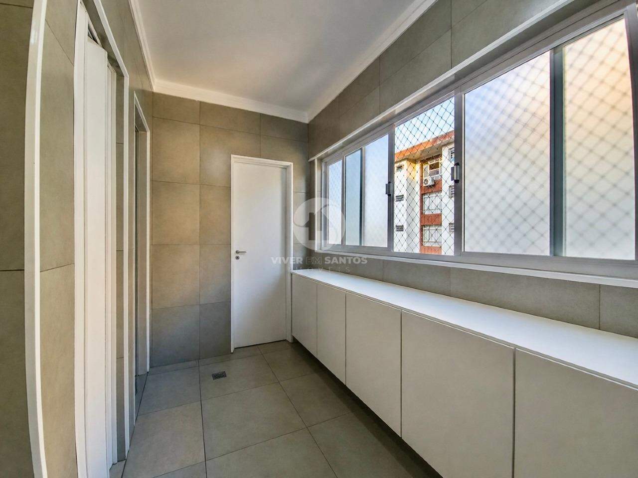 Apartamento 3 Dormitórios, Amplo e Vista Livre - Aparecida Santos SP em Embaré, Santos — foto 25