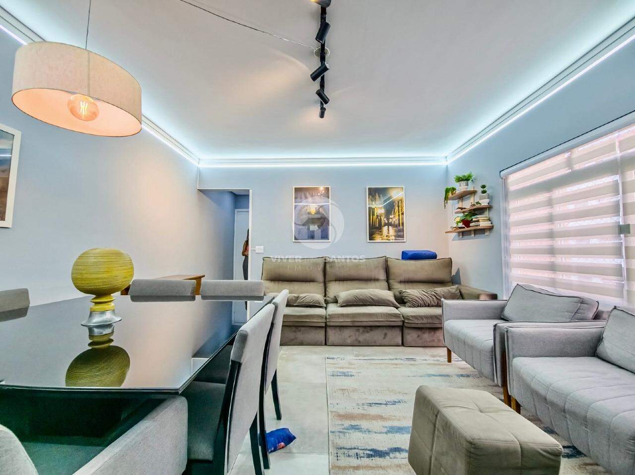 Apartamento 3 Dormitórios, Amplo e Vista Livre - Aparecida Santos SP em Embaré, Santos — foto 4