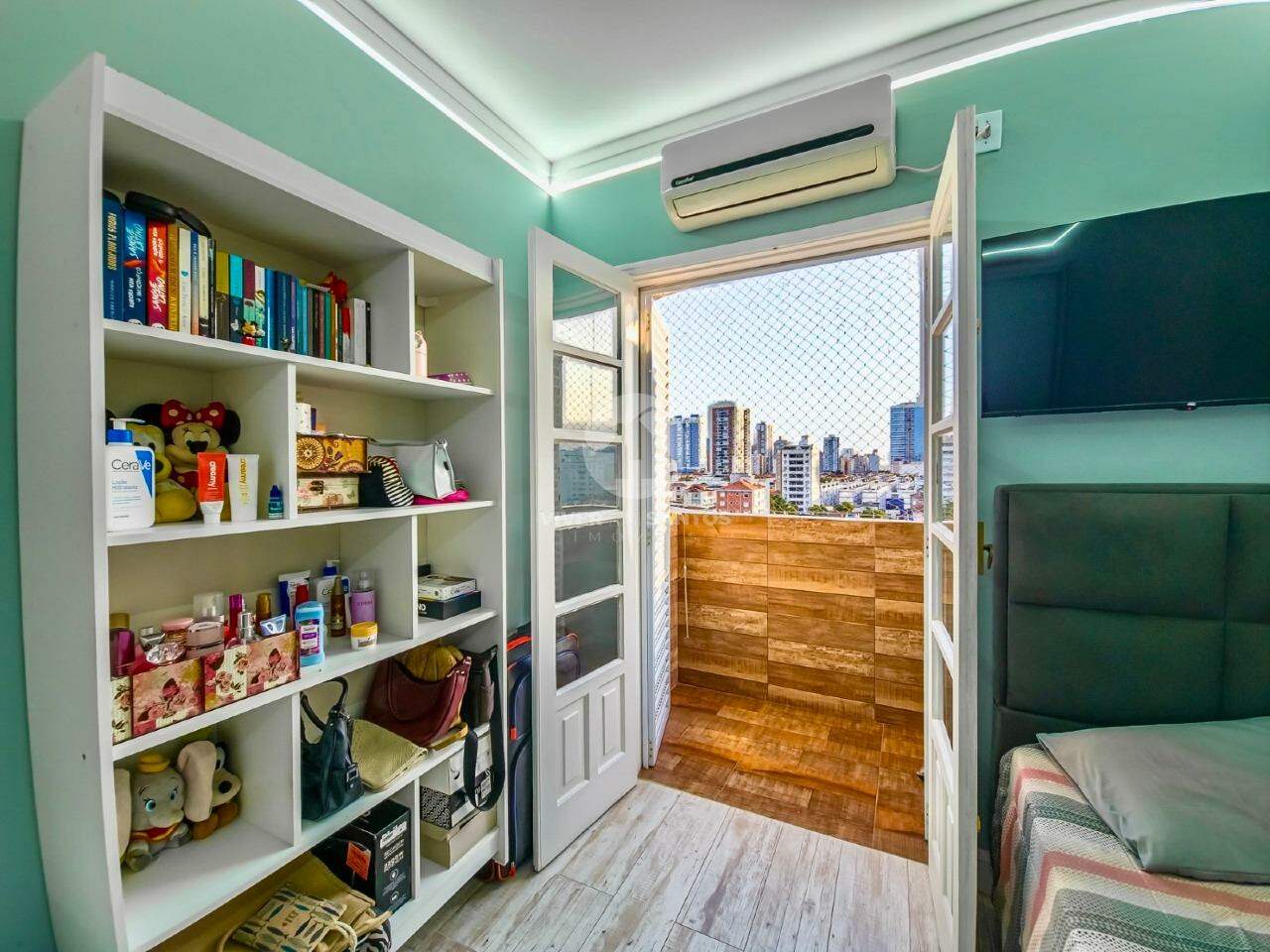 Apartamento 3 Dormitórios, Amplo e Vista Livre - Aparecida Santos SP em Embaré, Santos — foto 22