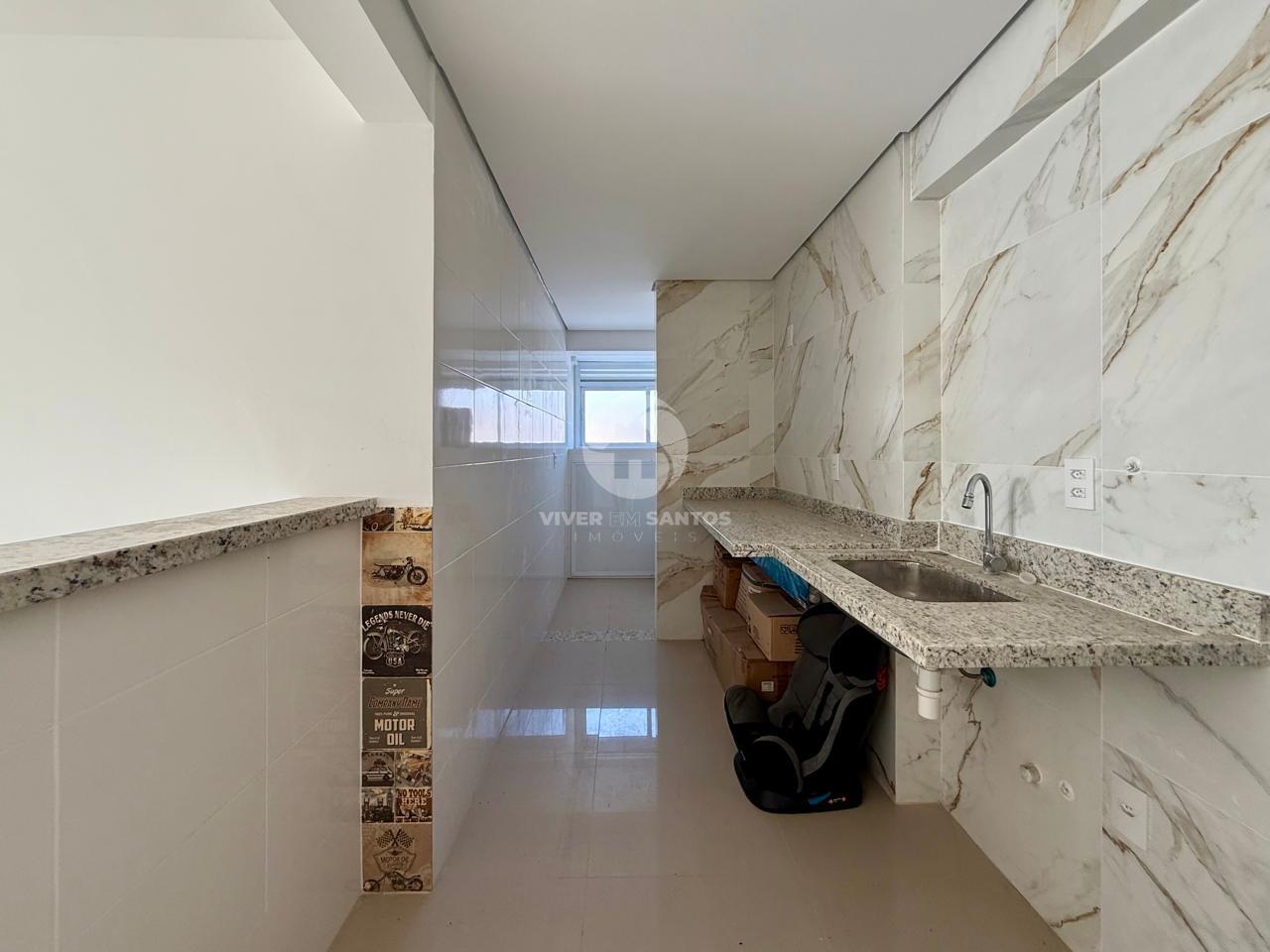 Apartamento Garden à venda, 100 m² por R$ 730.000,00 - Embaré - Santos/SP em Embaré, Santos — foto 9