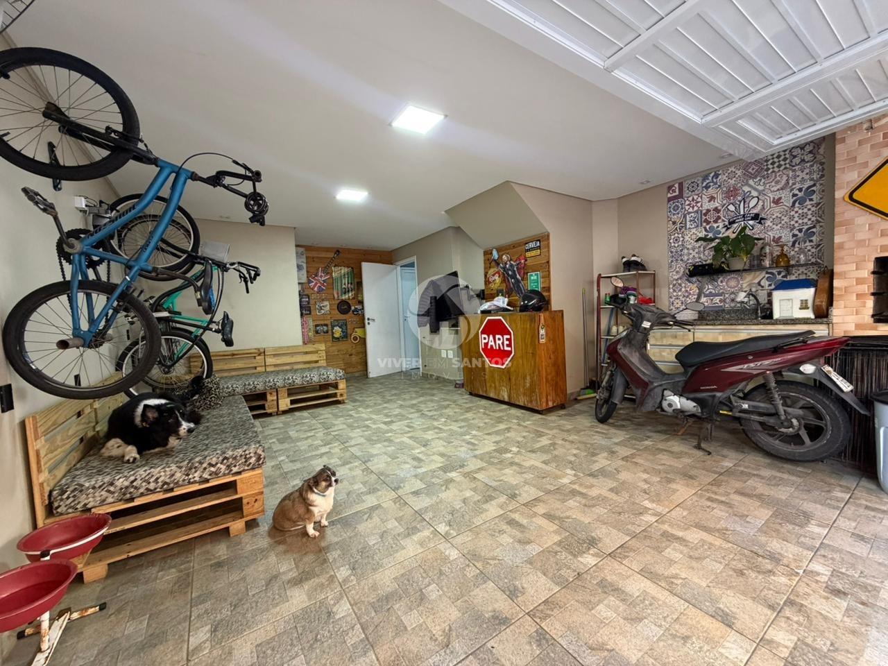 Sobrado em Villagio 2 Suítes, Garagem Fechada e Lazer Completo no Marapé - Santos SP em Vila Mathias, Santos — foto 2