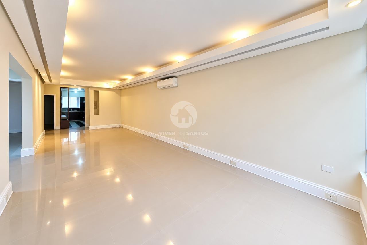 Apartamento de Frente, 2 Dormitórios, Sacada e a 1 Quadra da Praia no Boqueirão – Santos/SP em Boqueirão, Santos — foto 3