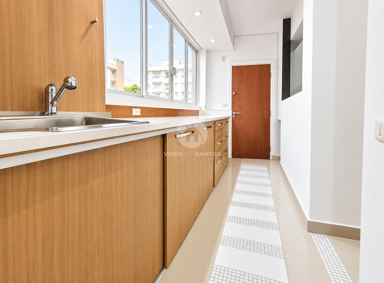 Apartamento de Frente, 2 Dormitórios, Sacada e a 1 Quadra da Praia no Boqueirão – Santos/SP em Boqueirão, Santos — foto 14