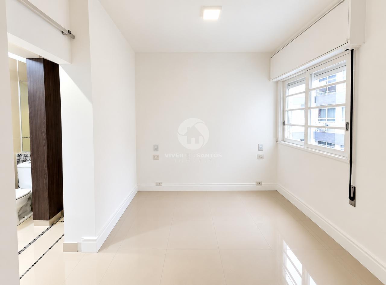 Apartamento de Frente, 2 Dormitórios, Sacada e a 1 Quadra da Praia no Boqueirão – Santos/SP em Boqueirão, Santos — foto 17
