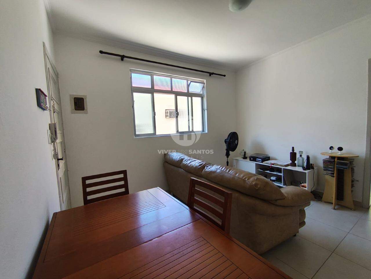 Apartamento Reformado, 2 Dormitórios, Vista Livre e Vaga para Moto no Marapé – Santos/SP em Marapé, Santos — foto 4