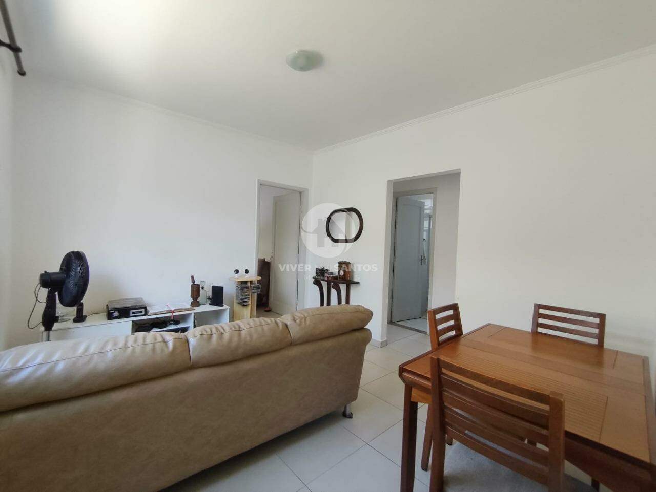 Apartamento Reformado, 2 Dormitórios, Vista Livre e Vaga para Moto no Marapé – Santos/SP em Marapé, Santos — foto 6