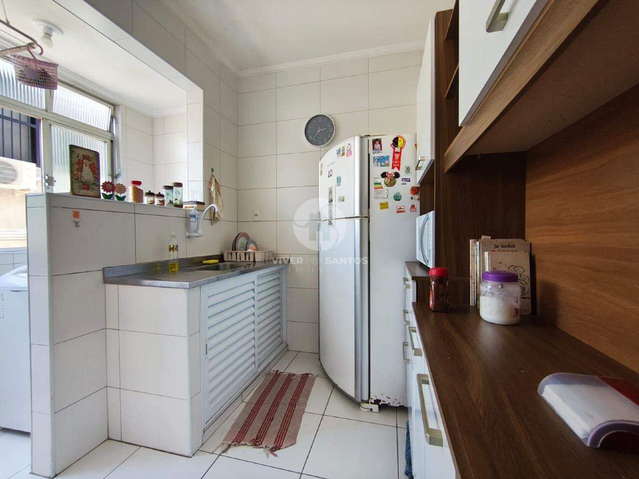 Apartamento Reformado, 2 Dormitórios, Vista Livre e Vaga para Moto no Marapé – Santos/SP em Marapé, Santos — foto 19