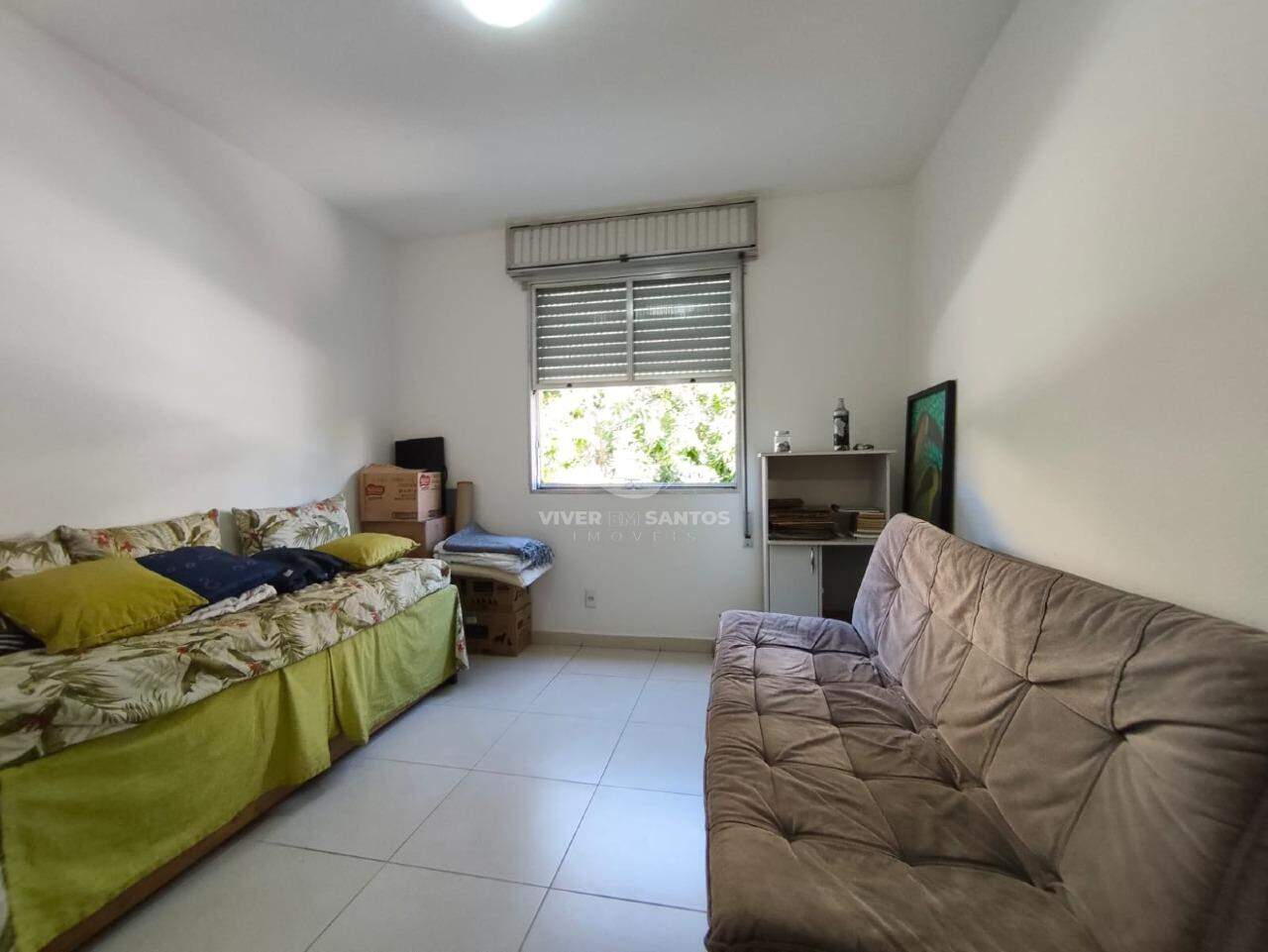 Apartamento Reformado, 2 Dormitórios, Vista Livre e Vaga para Moto no Marapé – Santos/SP em Marapé, Santos — foto 7