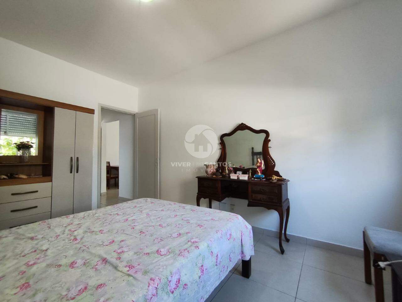 Apartamento Reformado, 2 Dormitórios, Vista Livre e Vaga para Moto no Marapé – Santos/SP em Marapé, Santos — foto 11