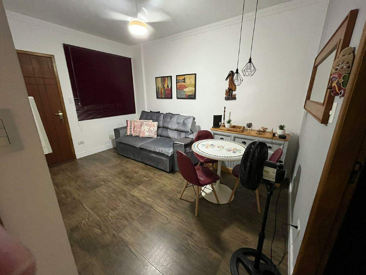 Apartamento com 1 dormitório à venda, 47 m² por R$ 469.000,00 - Gonzaga - Santos/SP em Gonzaga, Santos — foto 2