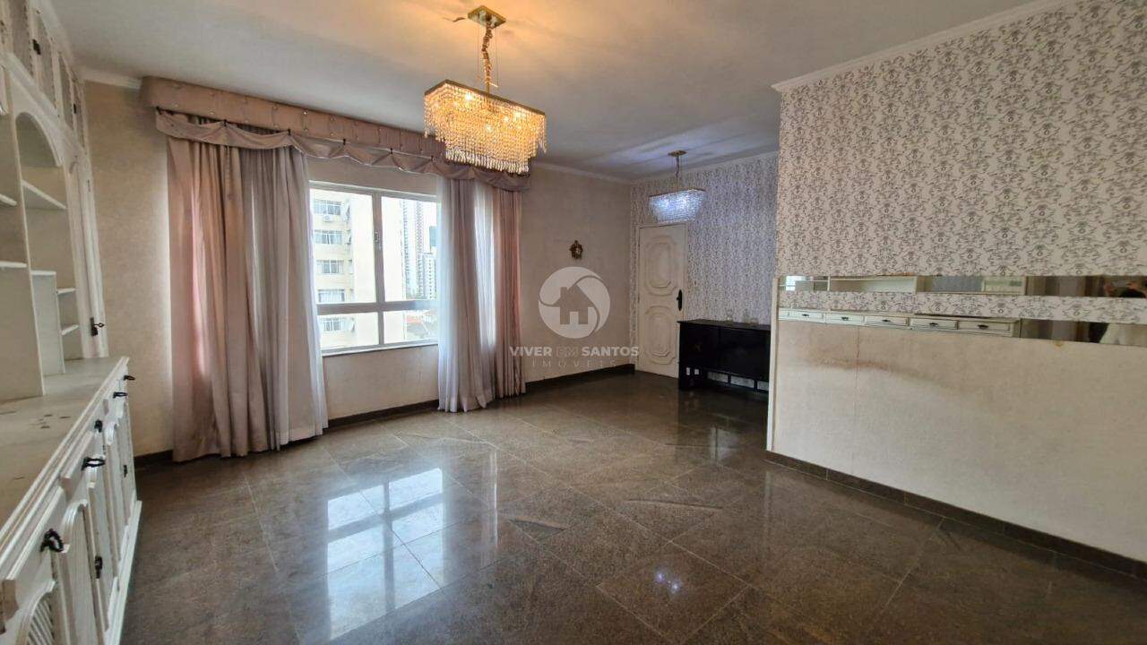 Apartamento com 3 dormitórios à venda, com dependencia revertida 140 m² por R$ 750.000,00 - Pompéia - Santos/SP em Pompéia, Santos — foto 17