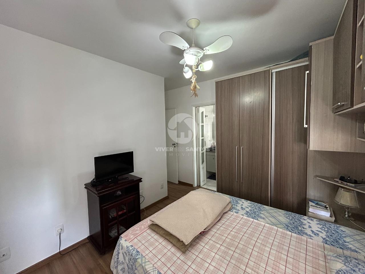 Apartamento 3 Dormitórios, Suíte, Sala para 3 Ambientes e Vaga Demarcada no Marapé – Santos/SP em Marapé, Santos — foto 14