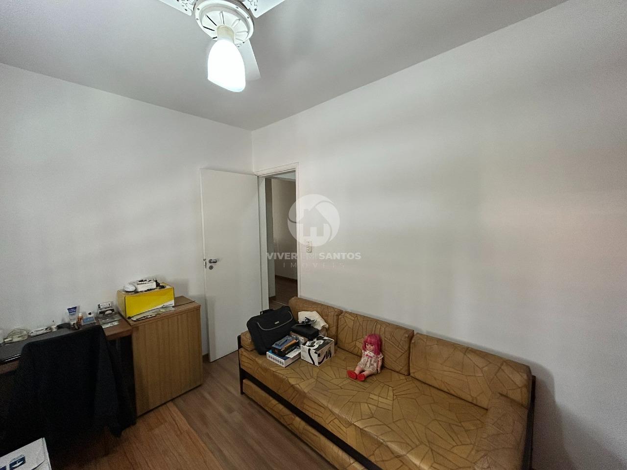 Apartamento 3 Dormitórios, Suíte, Sala para 3 Ambientes e Vaga Demarcada no Marapé – Santos/SP em Marapé, Santos — foto 17