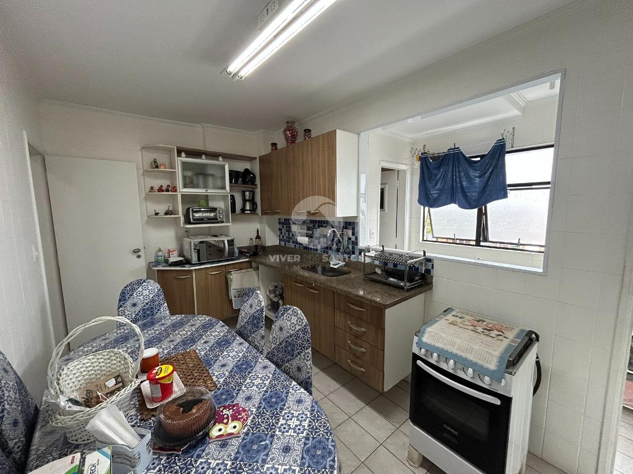 Apartamento 3 Dormitórios, Suíte, Sala para 3 Ambientes e Vaga Demarcada no Marapé – Santos/SP em Marapé, Santos — foto 10