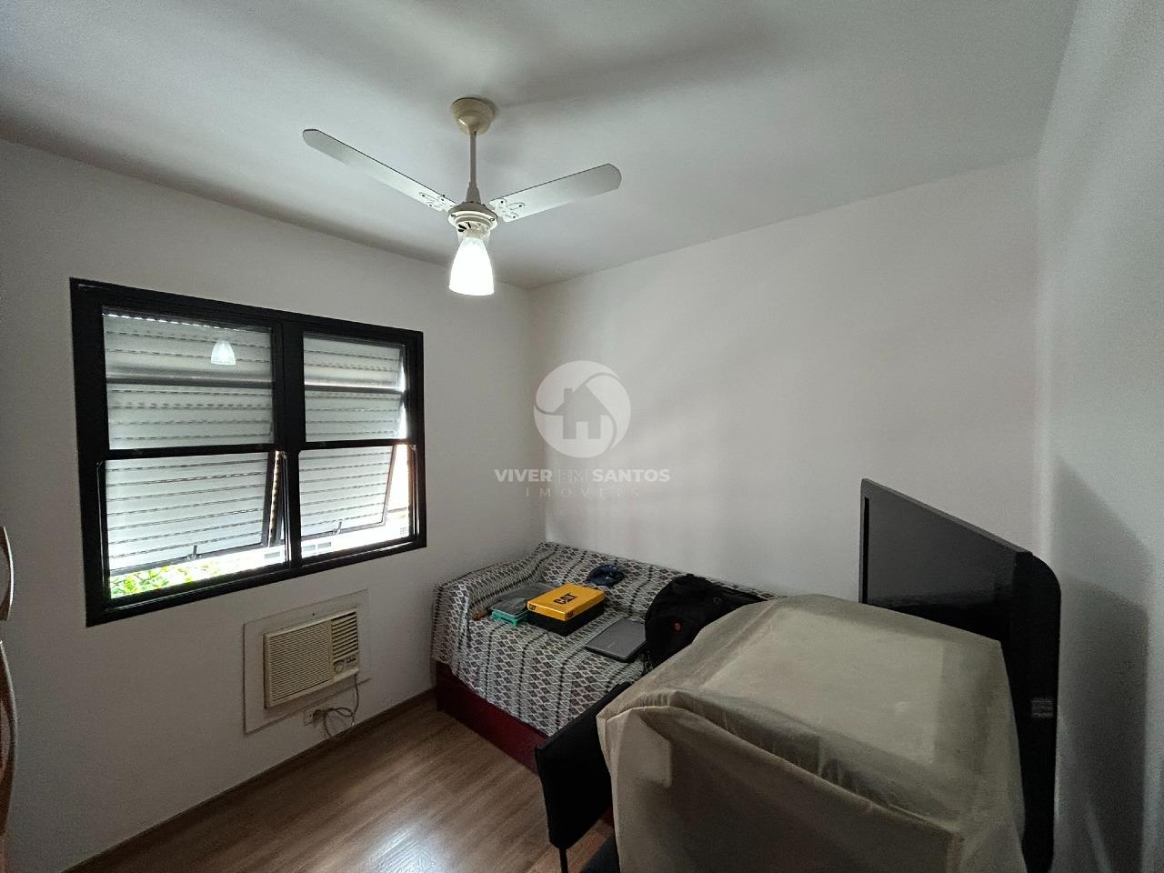 Apartamento 3 Dormitórios, Suíte, Sala para 3 Ambientes e Vaga Demarcada no Marapé – Santos/SP em Marapé, Santos — foto 18