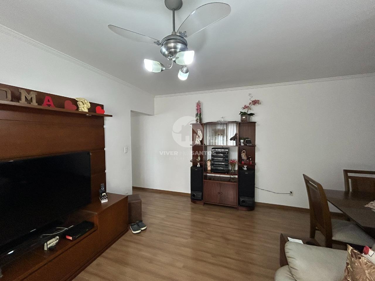 Apartamento 3 Dormitórios, Suíte, Sala para 3 Ambientes e Vaga Demarcada no Marapé – Santos/SP em Marapé, Santos — foto 4
