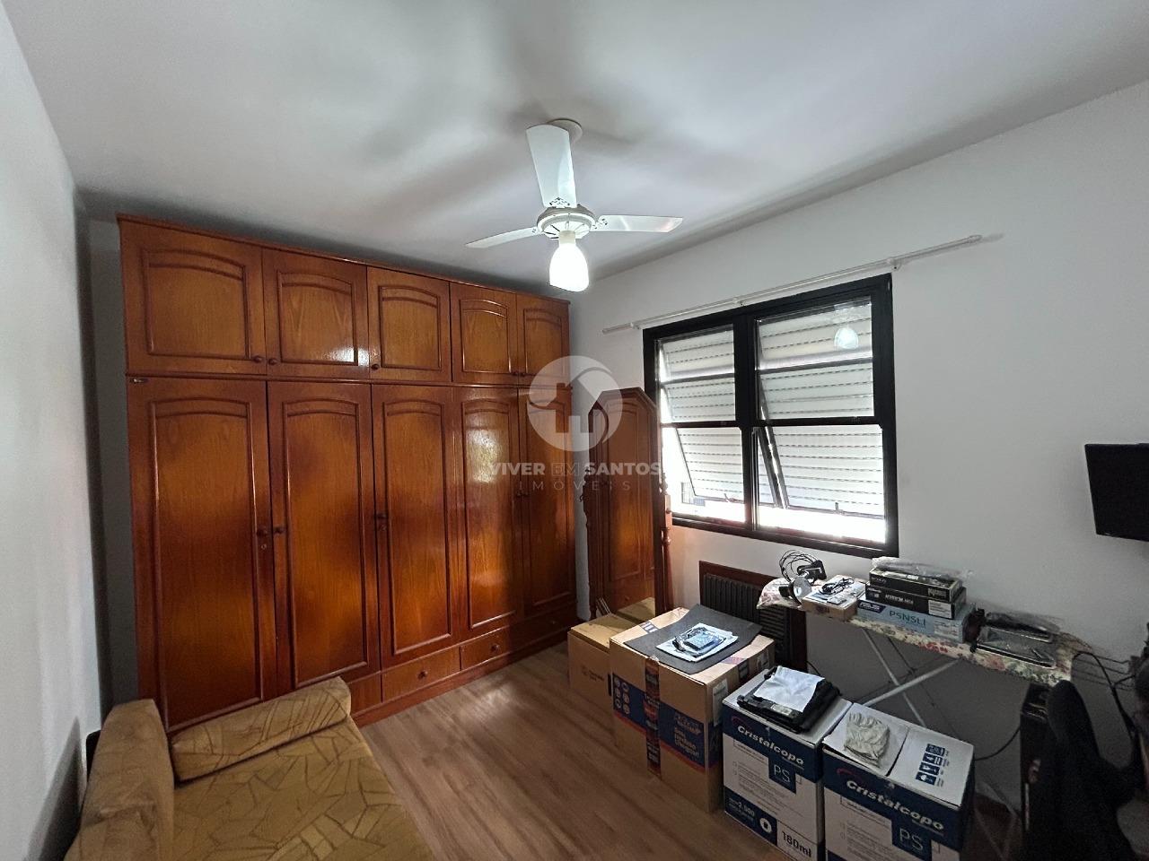 Apartamento 3 Dormitórios, Suíte, Sala para 3 Ambientes e Vaga Demarcada no Marapé – Santos/SP em Marapé, Santos — foto 15