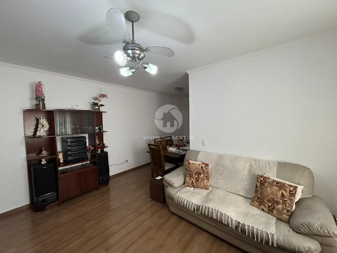 Apartamento 3 Dormitórios, Suíte, Sala para 3 Ambientes e Vaga Demarcada no Marapé – Santos/SP em Marapé, Santos — foto 5
