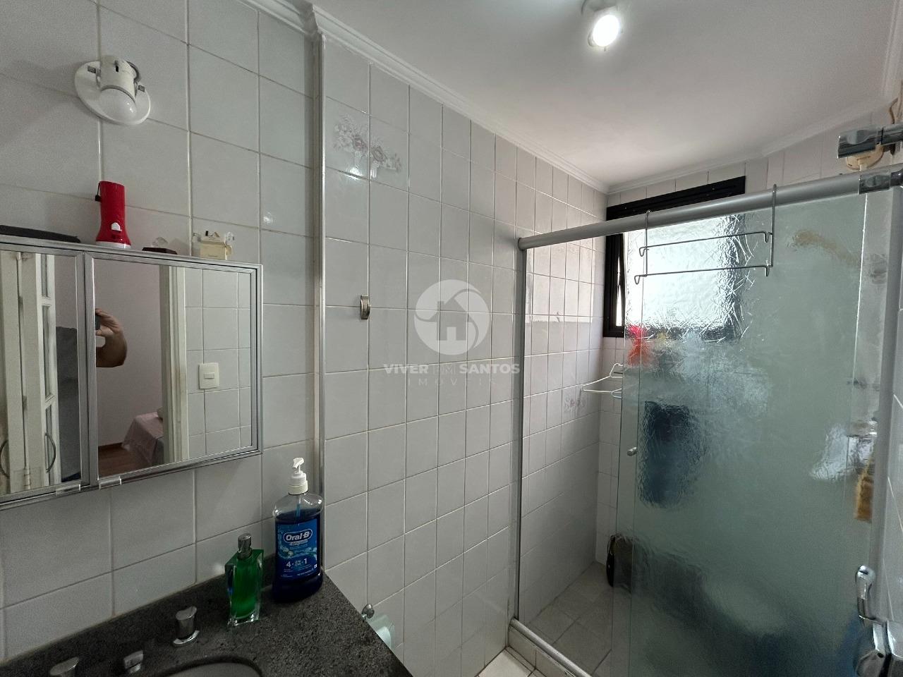 Apartamento 3 Dormitórios, Suíte, Sala para 3 Ambientes e Vaga Demarcada no Marapé – Santos/SP em Marapé, Santos — foto 20