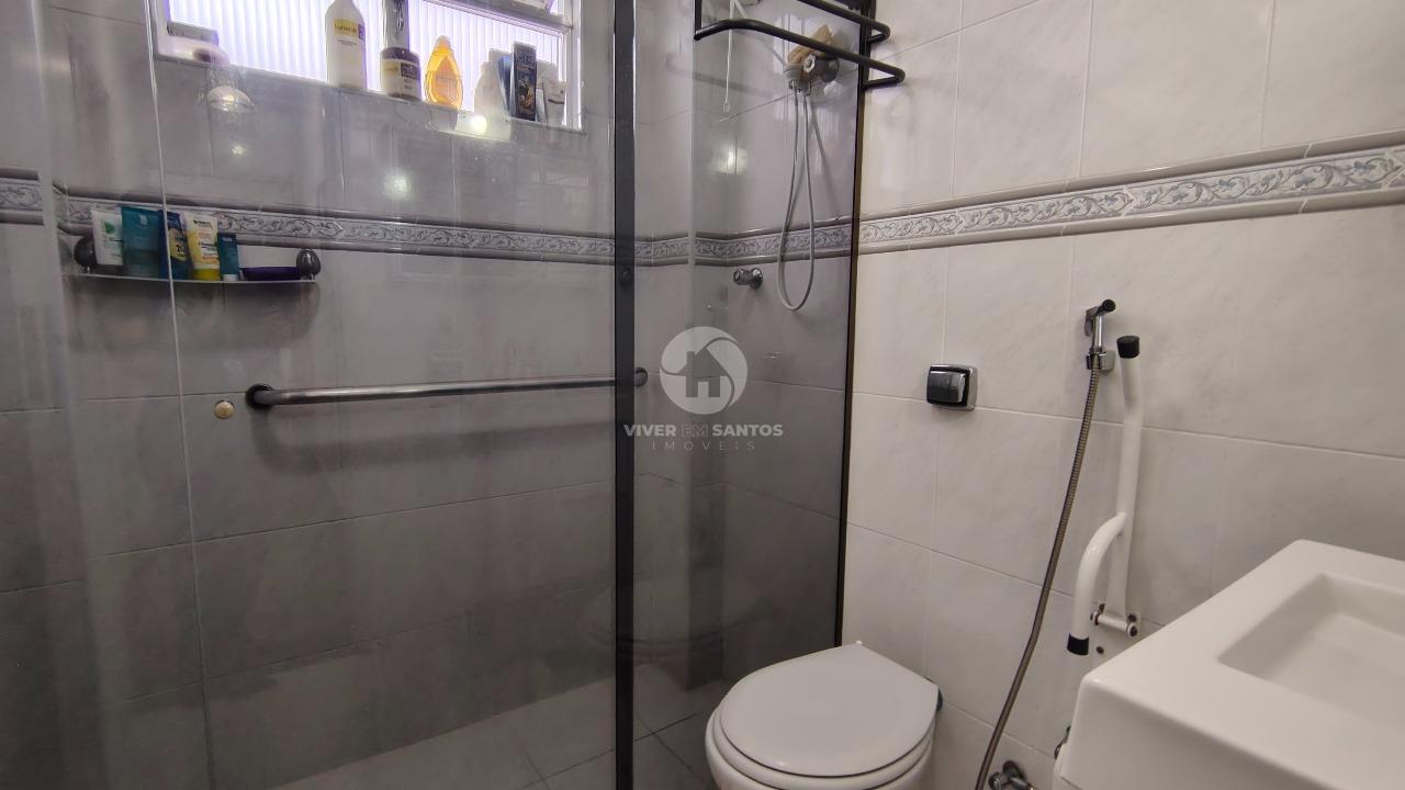 Título: Apartamento de Frente, 2 Dormitórios, Vista Livre e Garagem Fechada na Aparecida – Santos/SP em Aparecida, Santos — foto 14