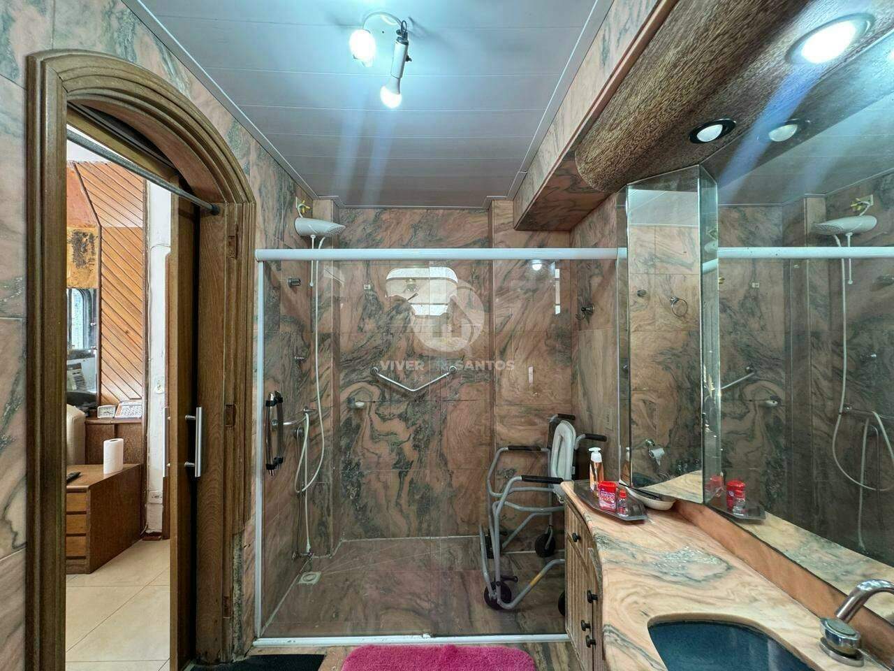 Apartamento com 4 quartos no coração do Gonzaga em Gonzaga, Santos — foto 13
