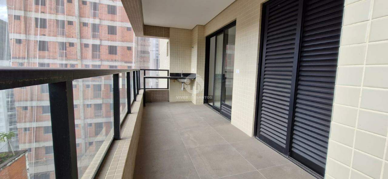 Allure Barão - 2 quartos sendo 1 suíte - 1 vaga demarcada - lazer completo em José Menino, Santos — foto 3