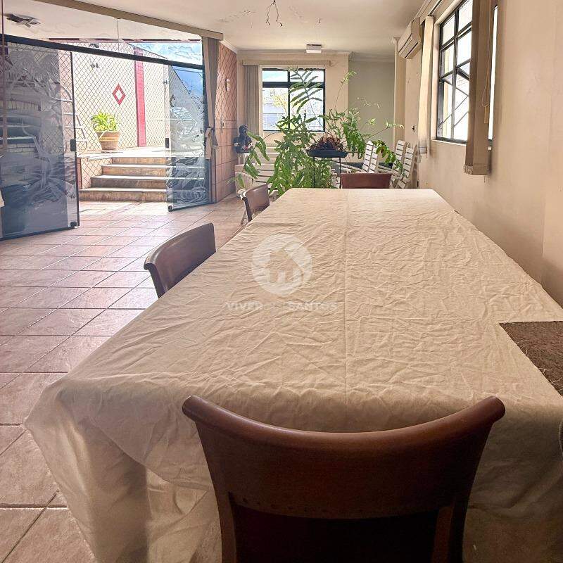 Casa Triplex Sobreposta Alta 4 Dormitórios, Churrasqueira e Piscina no Embaré - Santos SP em Embaré, Santos — foto 12