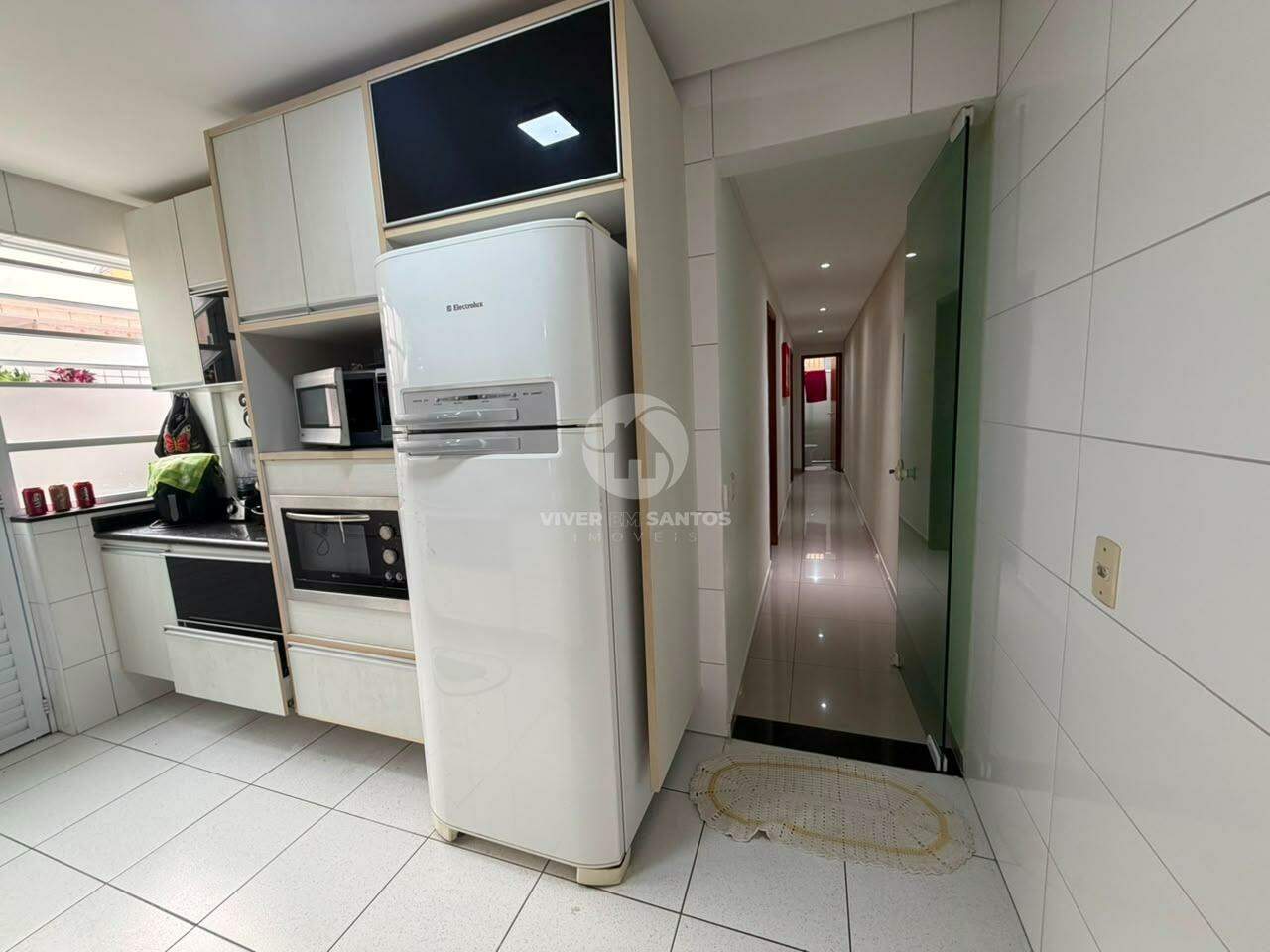 Casa Sobreposta Baixa 3 Dormitórios, Suíte e Churrasqueira - Santos SP em Marapé, Santos — foto 6