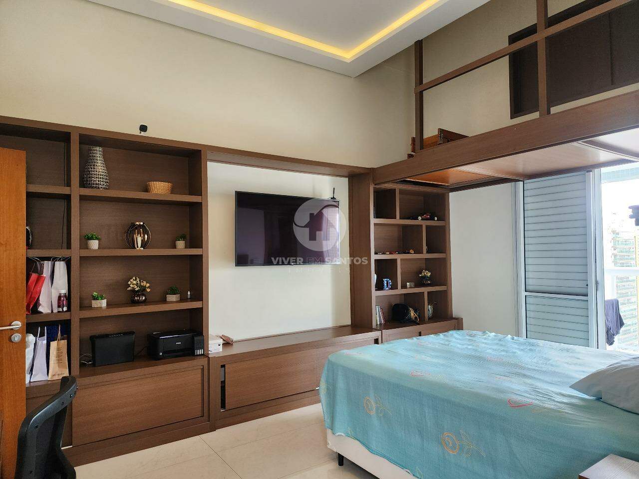 Apartamento Pompéia Vista Mar com Lazer em Pompéia, Santos — foto 13