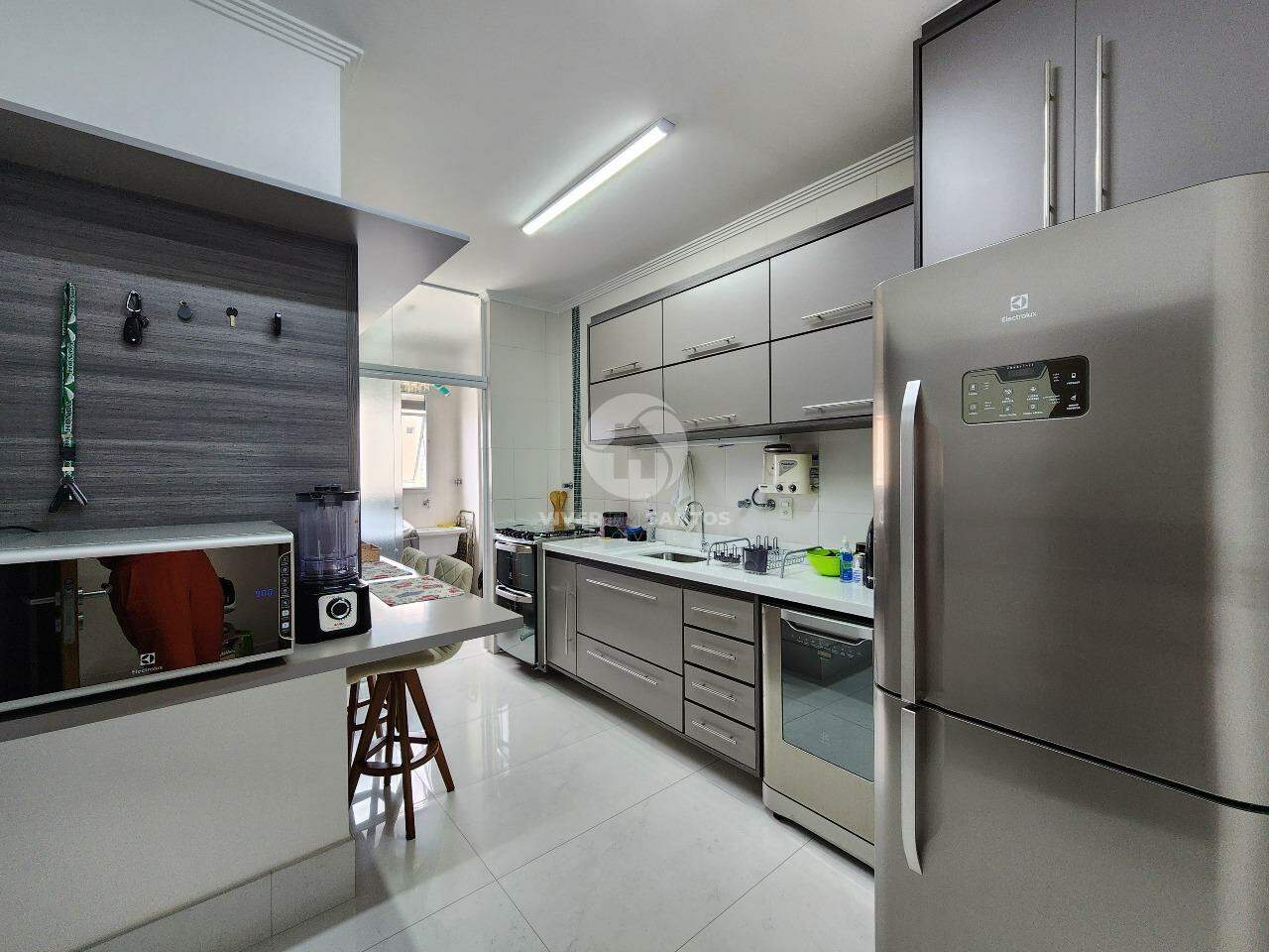 Apartamento Pompéia Vista Mar com Lazer em Pompéia, Santos — foto 20