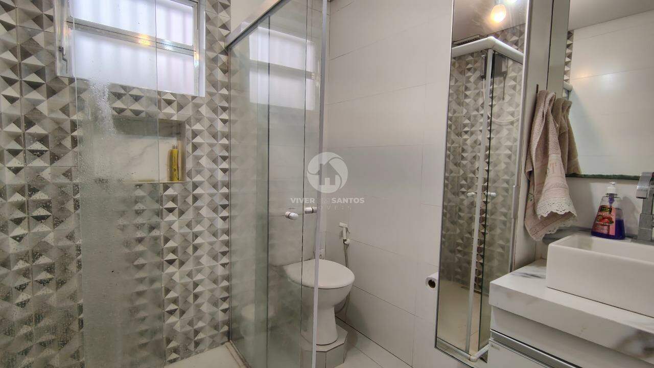 Apartamento Térreo 2 Dormitórios, 1 Vaga Coletiva e Totalmente Reformado na Encruzilhada - Santos SP em Encruzilhada, Santos — foto 9