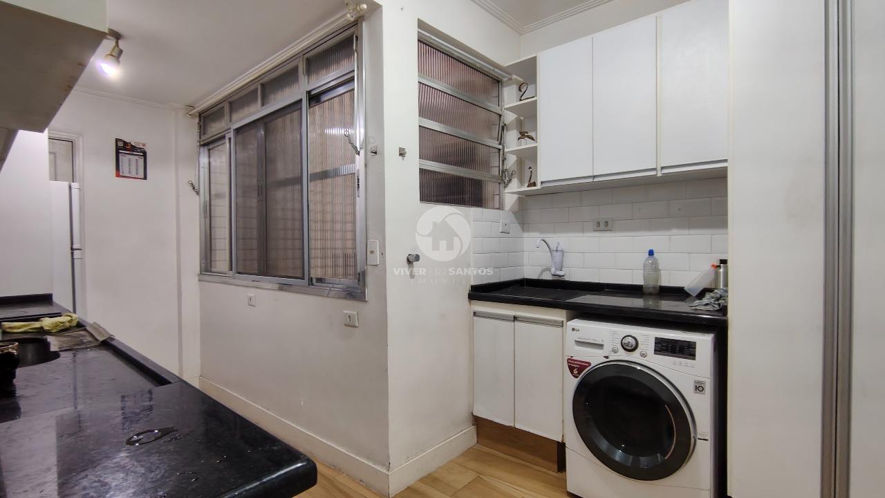 Apartamento Térreo 2 Dormitórios, 1 Vaga Coletiva e Totalmente Reformado na Encruzilhada - Santos SP em Encruzilhada, Santos — foto 8