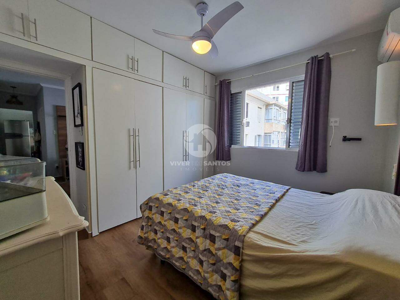 Apartamento à venda, 1 quarto, 1 vaga, José Menino - Santos/SP em José Menino, Santos — foto 7