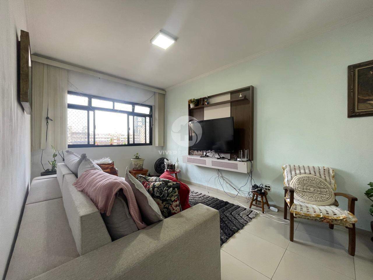 Apartamento à venda, 2 quartos, 1 vaga, Vila Mathias - Santos/SP em Vila Mathias, Santos — foto 2