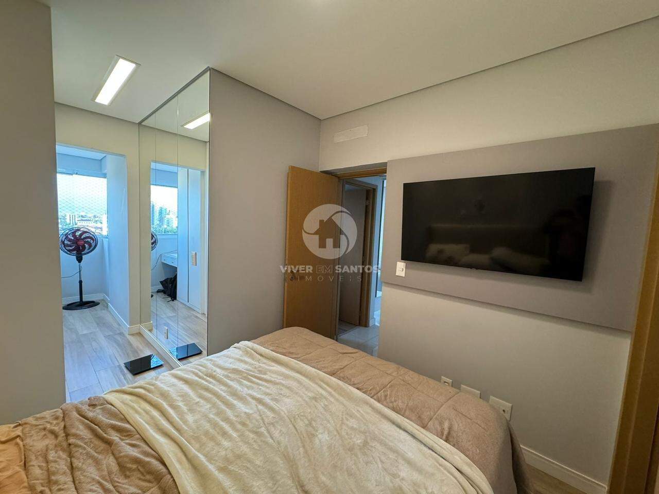 Apartamento à venda, 2 quartos, 1 suíte, 1 vaga, Boqueirão - Santos/SP em Boqueirão, Santos — foto 7