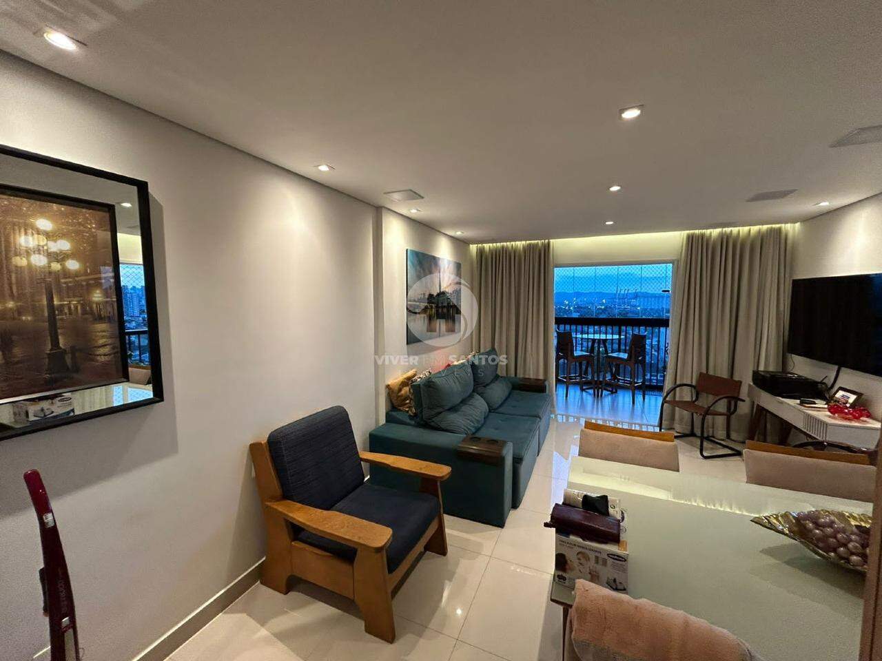 Apartamento com 3 dormitórios na Vila Mathias em Santos em Vila Mathias, Santos — foto 6