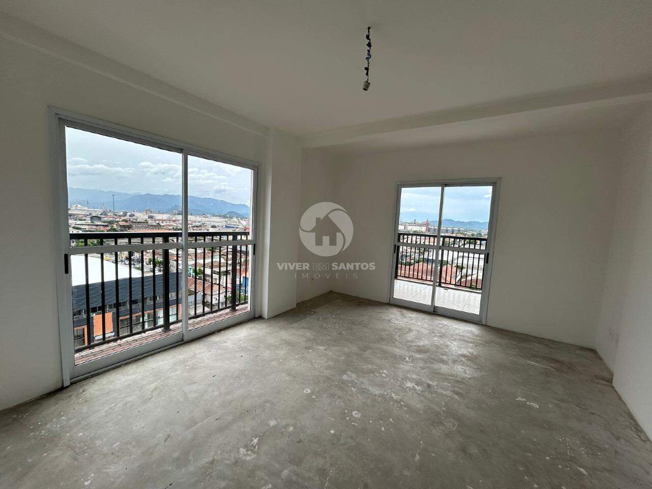 Apartamento Duplex Novo 3 quartos sendo 1 suíte e varanda com churrasqueira - 3 vagas e lazer em Vila Mathias, Santos — foto 3