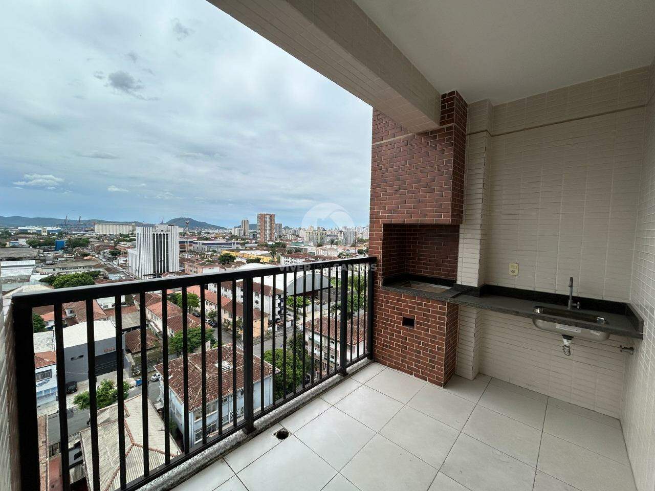 Apartamento Duplex Novo 3 quartos sendo 1 suíte e varanda com churrasqueira - 3 vagas e lazer em Vila Mathias, Santos — foto 5