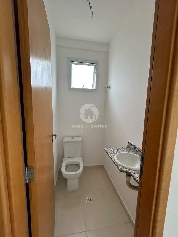 Apartamento Duplex Novo 3 quartos sendo 1 suíte e varanda com churrasqueira - 3 vagas e lazer em Vila Mathias, Santos — foto 10