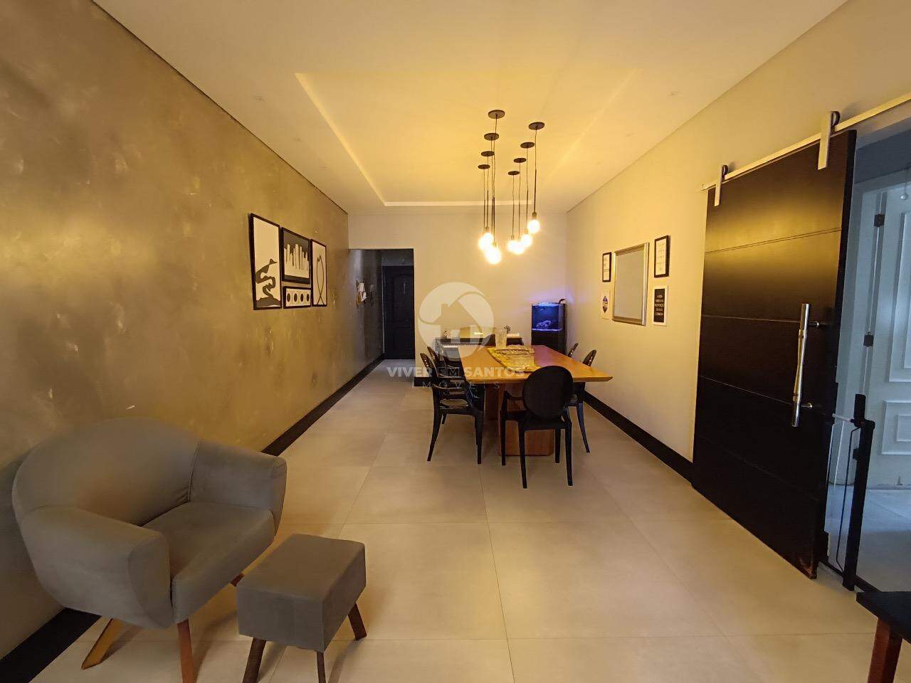 Apartamento à venda, 132 m² por R$ 1.300.000,00 - Pompéia - Santos/SP em Pompéia, Santos — foto 4
