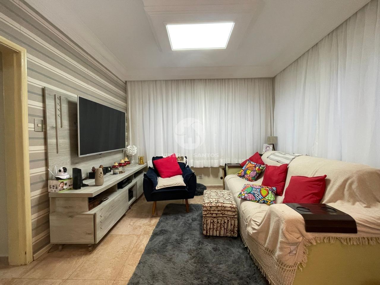 Apartamento 90 m², 2 Dormitórios, sendo 1 suíte - Pompéia – Santos/SP em Pompéia, Santos — foto 2